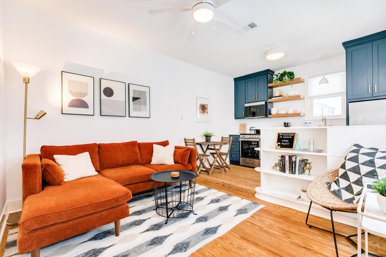 Soleil House - Unit C Villa Galveston Eksteriør bilde